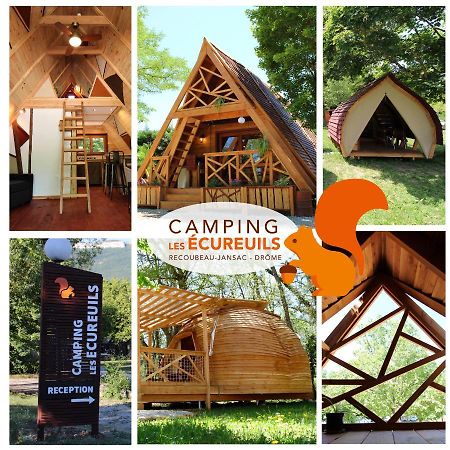 Habitat Createur - Hebergements Insolites Au Camping Municipal "Les Ecureuils" Recoubeau-Jansac المظهر الخارجي الصورة