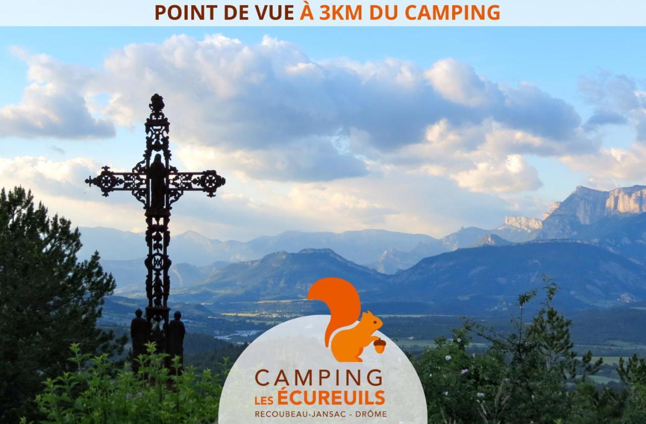Habitat Createur - Hebergements Insolites Au Camping Municipal "Les Ecureuils" Recoubeau-Jansac المظهر الخارجي الصورة