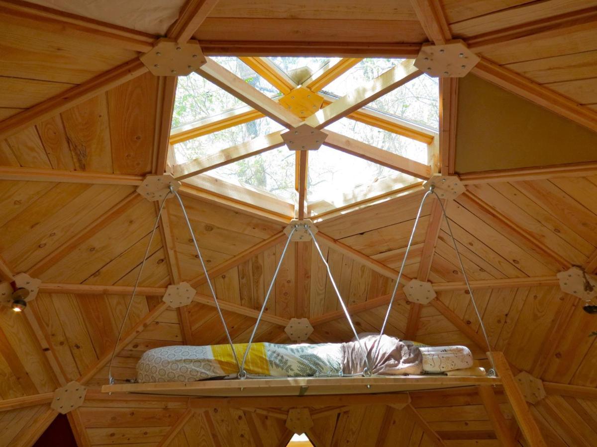 Habitat Createur - Hebergements Insolites Au Camping Municipal "Les Ecureuils" Recoubeau-Jansac المظهر الخارجي الصورة