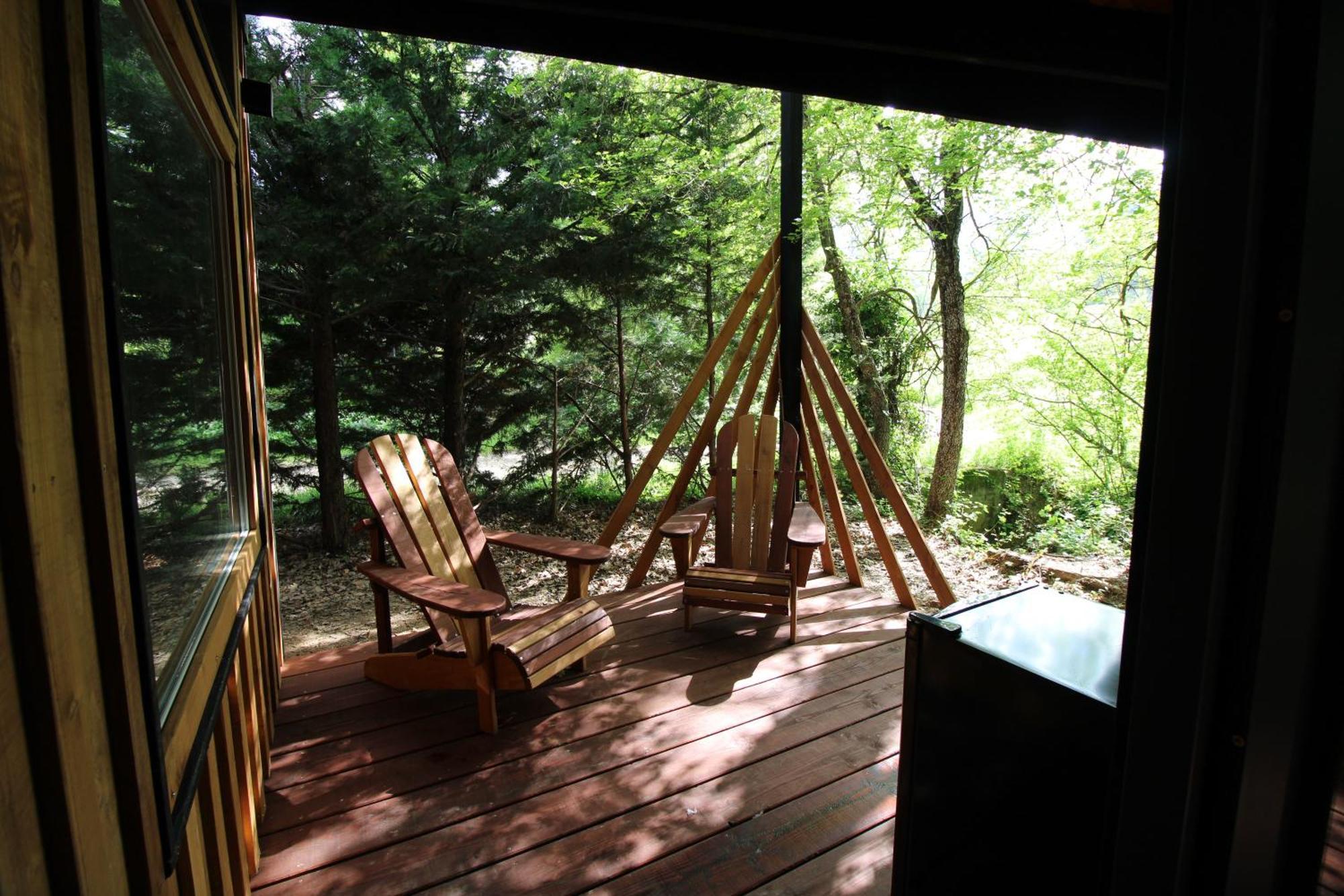 Habitat Createur - Hebergements Insolites Au Camping Municipal "Les Ecureuils" Recoubeau-Jansac المظهر الخارجي الصورة